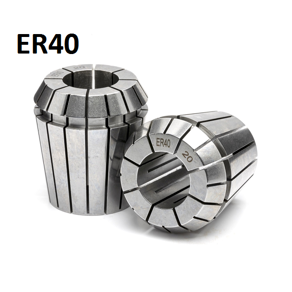 5.0mm - 4.0mm ER40 Standard Accuracy Collets (10 micron)